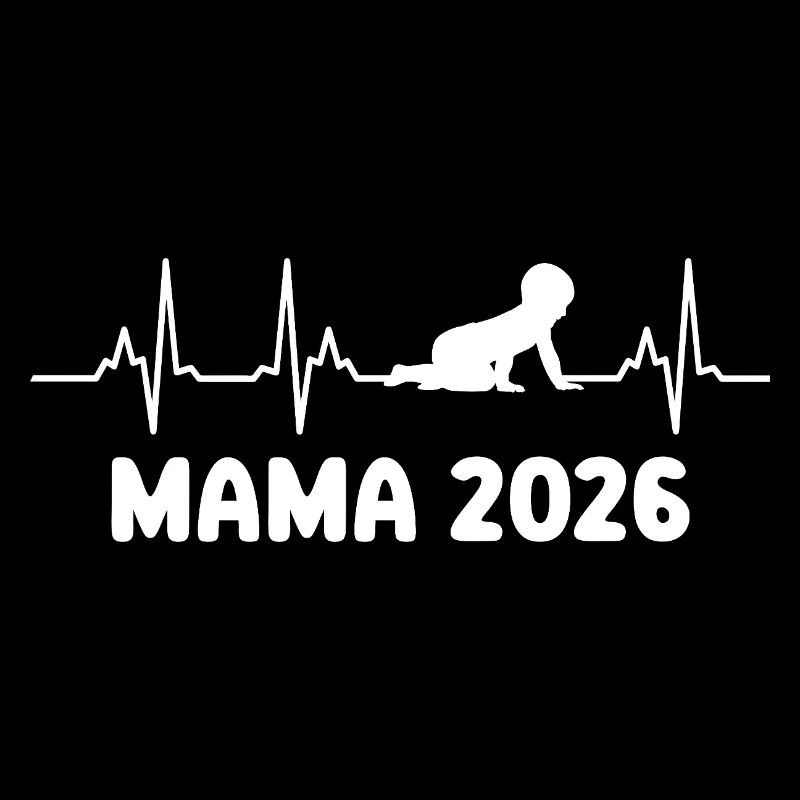 Expectant Mom Mom 2026 Drôle