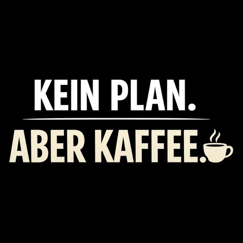 Pas de plan sauf le café