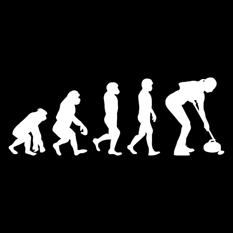 Curling Kehrfächer Winter Eissport Evolution