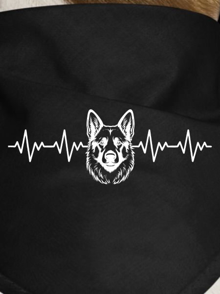 German Shepherd ECG Heartbeat