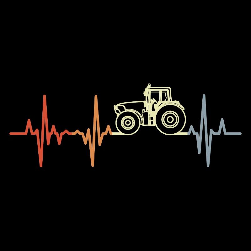 Retro Traktor EKG