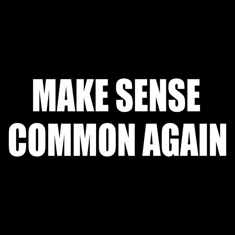 make sense common again