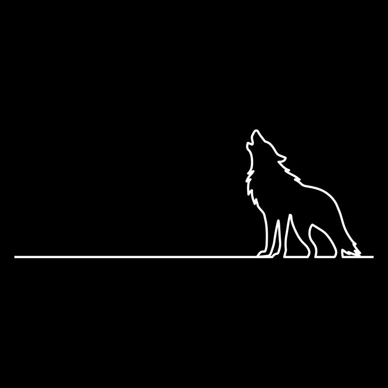 Wolf Outline