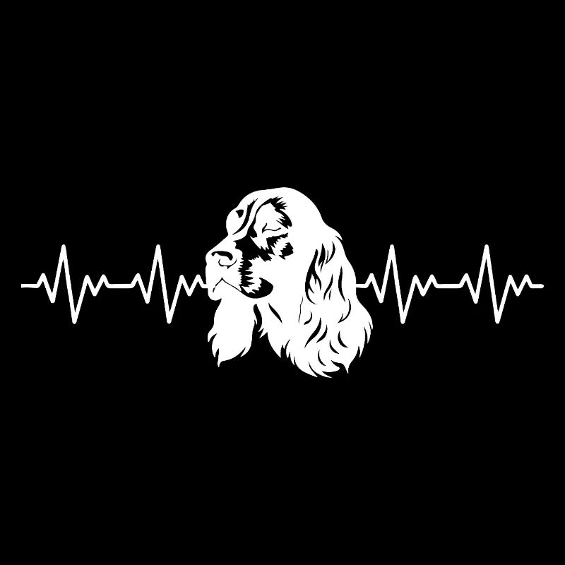 Cocker Spaniel EKG Herzschlag
