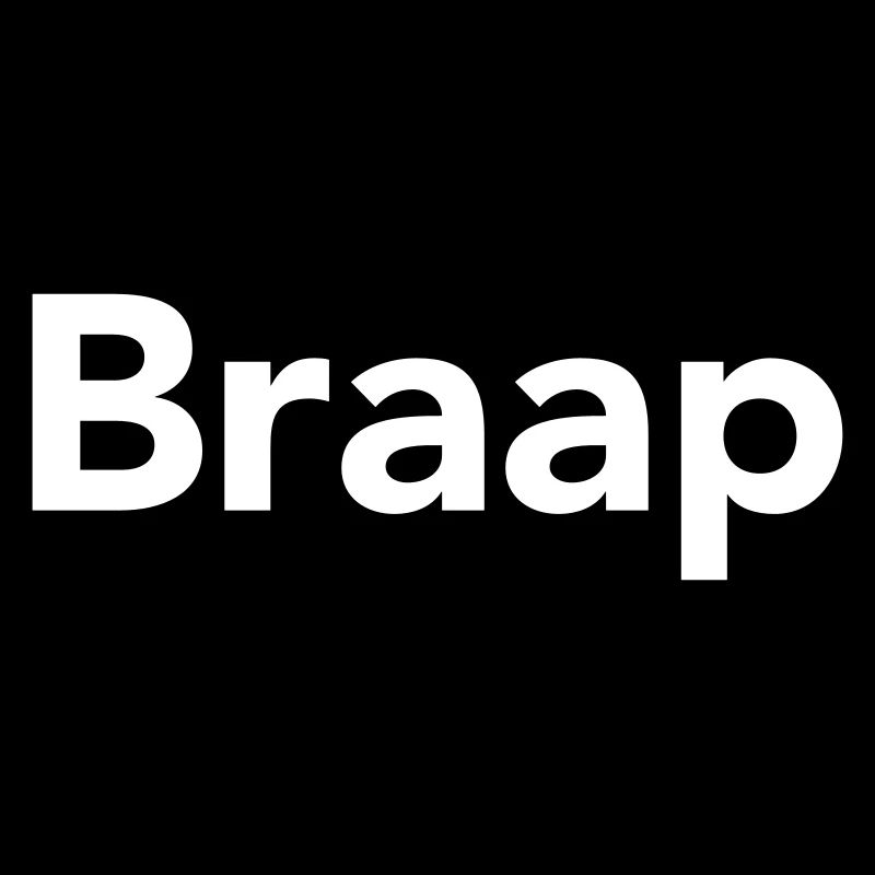 Braap das Geräusch des Zweitaktmotorrads