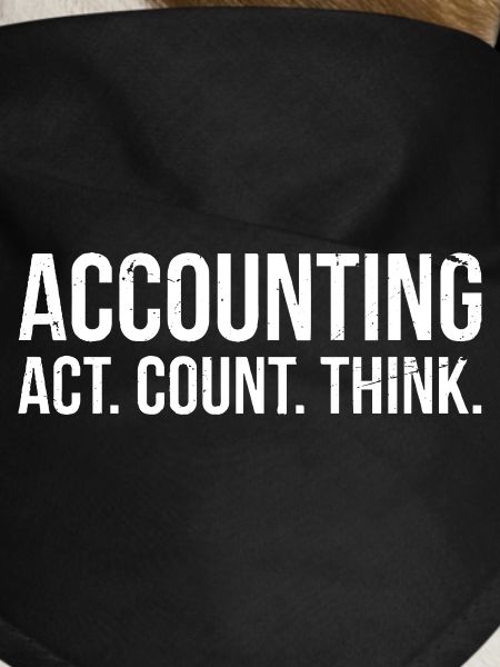 Accounting Act Count Think