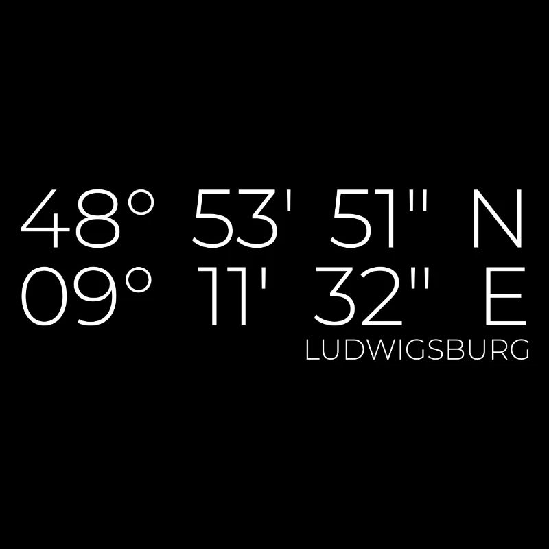 Coordinates Ludwigsburg
