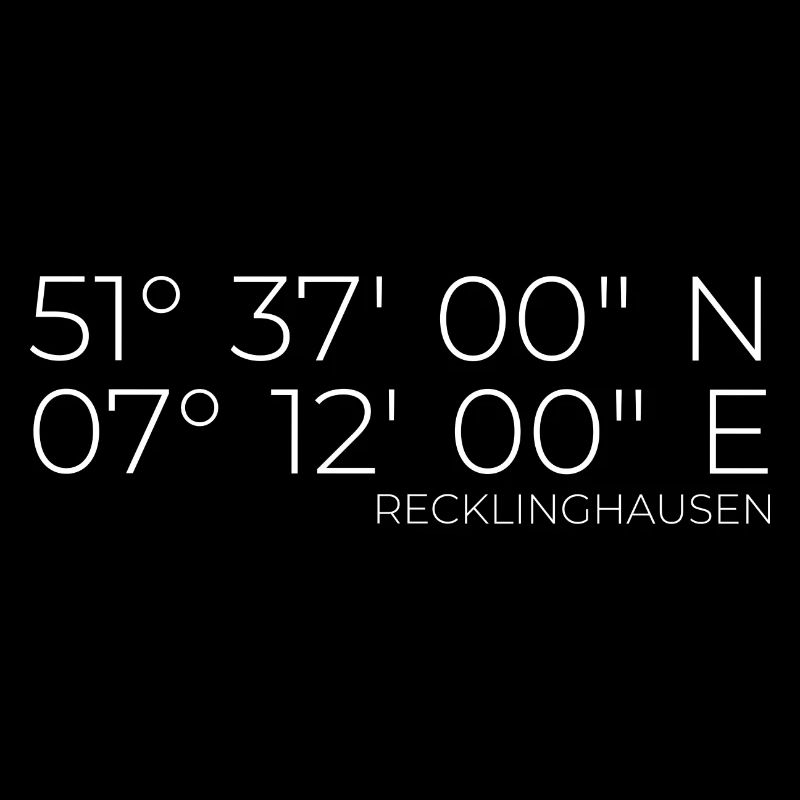 Coordinates Recklinghausen