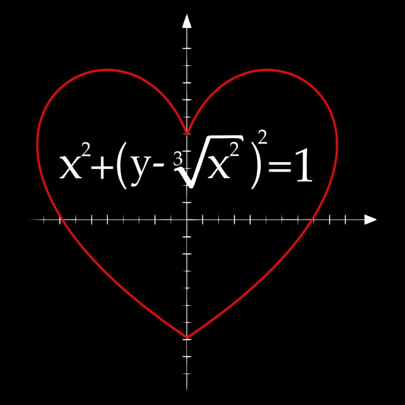 math formula for a heart formula