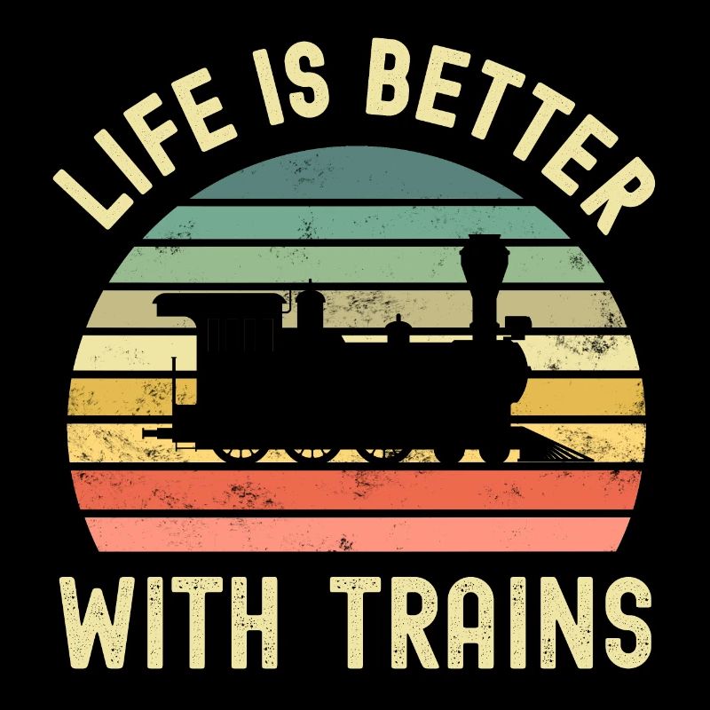 Railway Locomotive Train