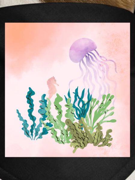 Pastel Sea Underwater Forest