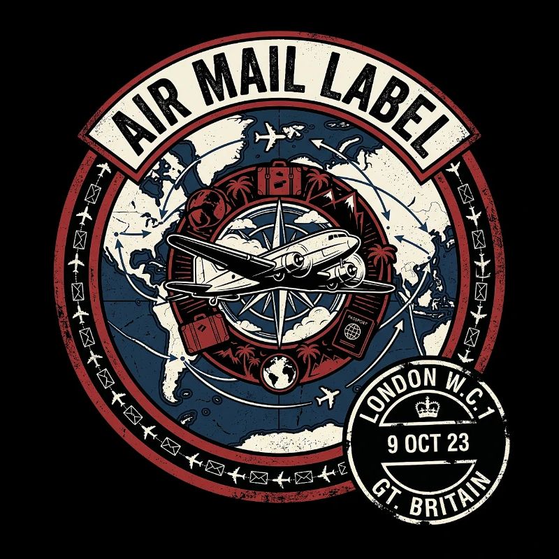 Courrier aérien Angleterre