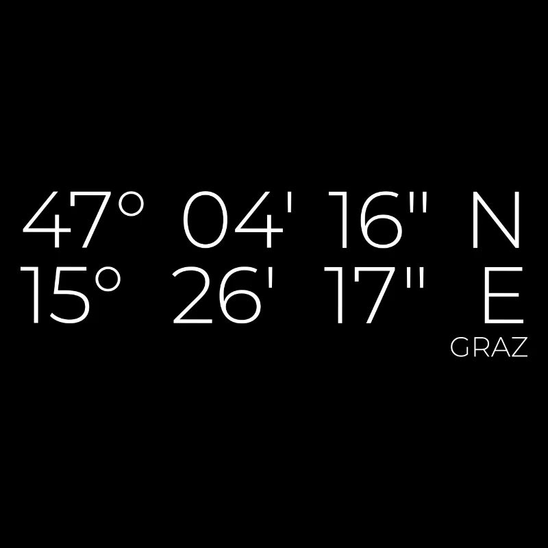 coordinates Graz, Austria