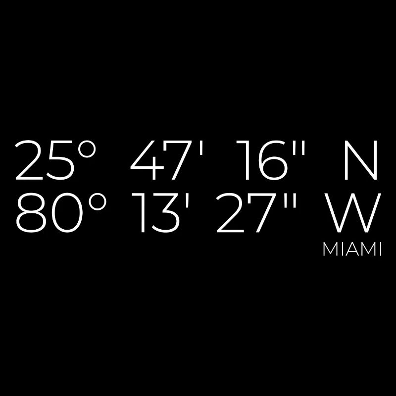 Coordonnées : Miami, Floride