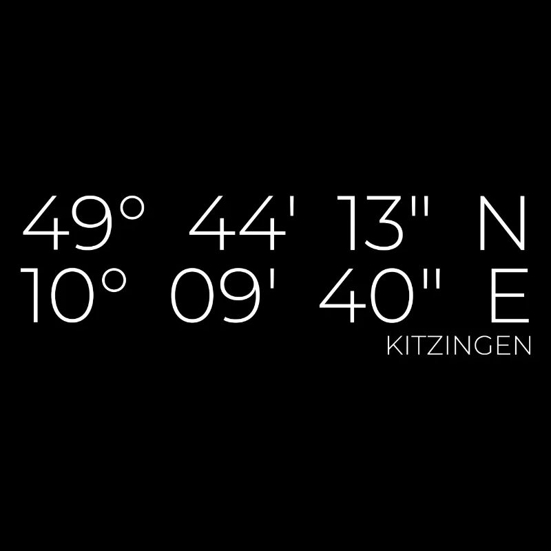 Coordinates Kitzingen