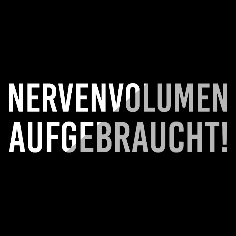 Nerve volume used up