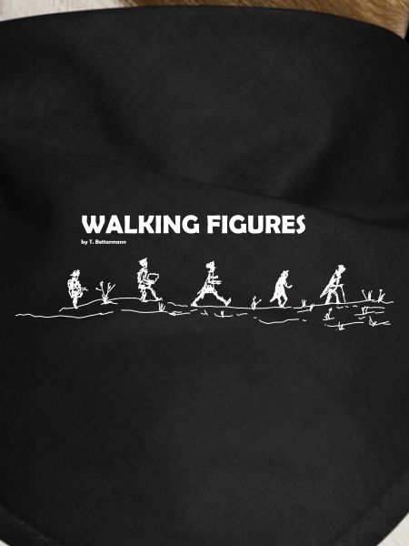 walking Figures white