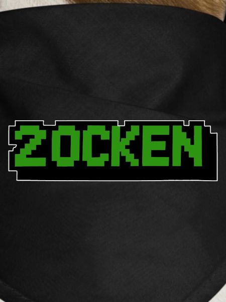 Lettering Zocken Retro Computer