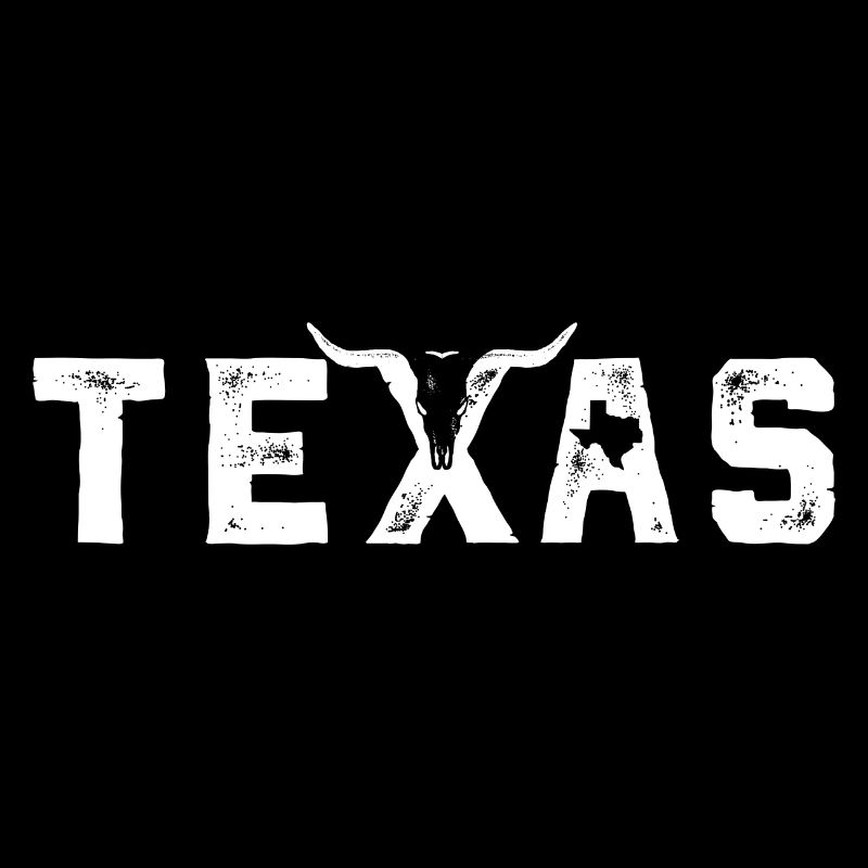 Texas Bold Distressed Wordmark