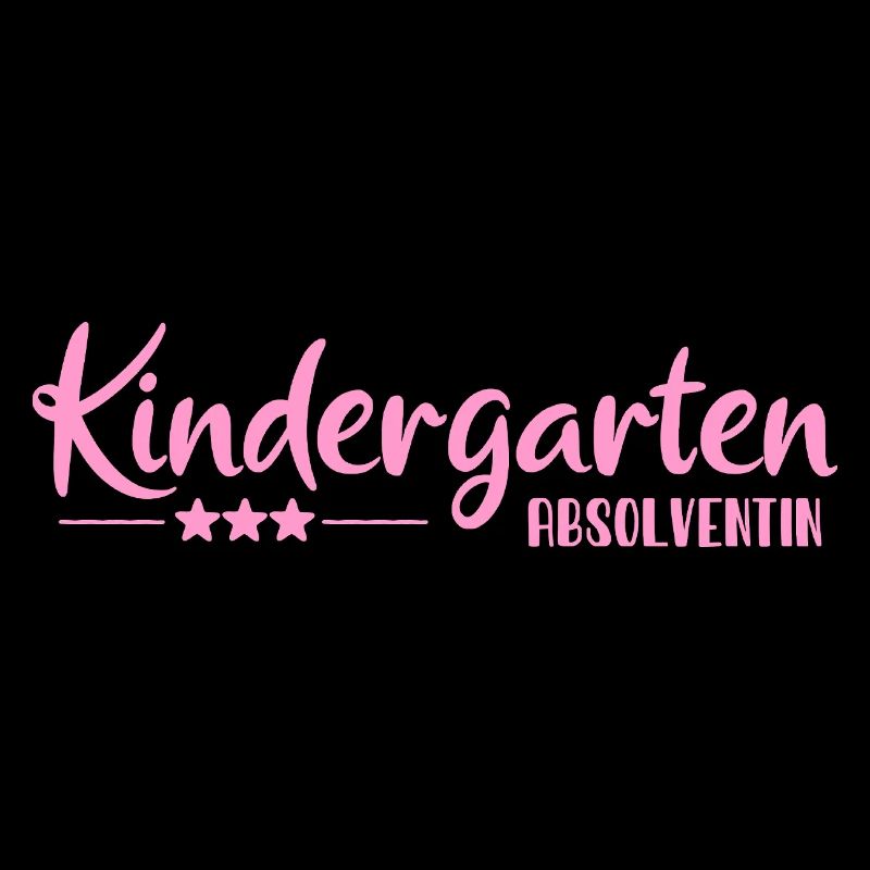 Kindergarten Absolventin - Einschulung - Kita