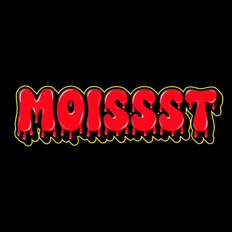 Moist Fat Font Wortzeichen