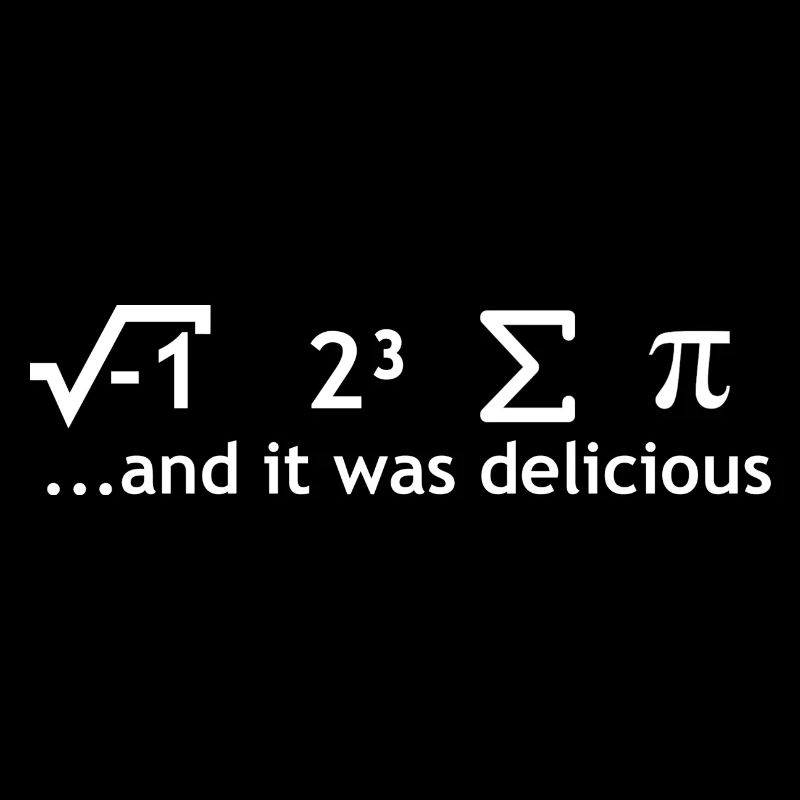 Nerd T-shirt "I ate some pie"