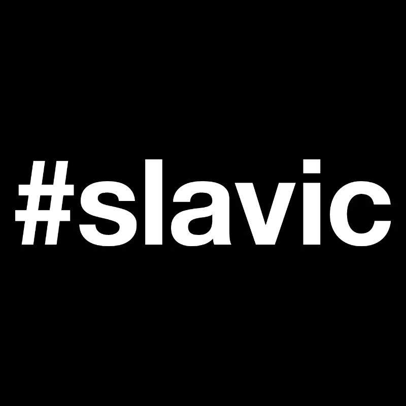 SLAVIC Hashtag
