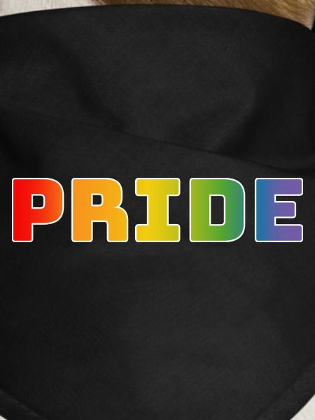 Rainbow pride white