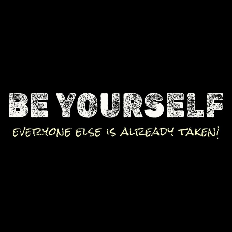 Be Yourself – Motivational Tee