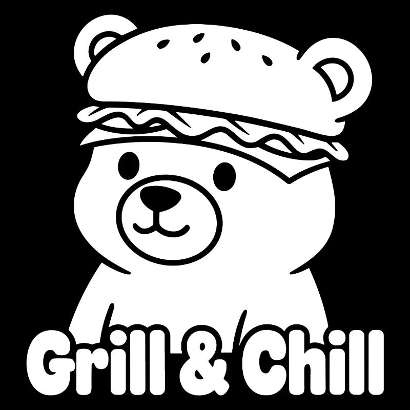 Ours avec le chapeau à burger