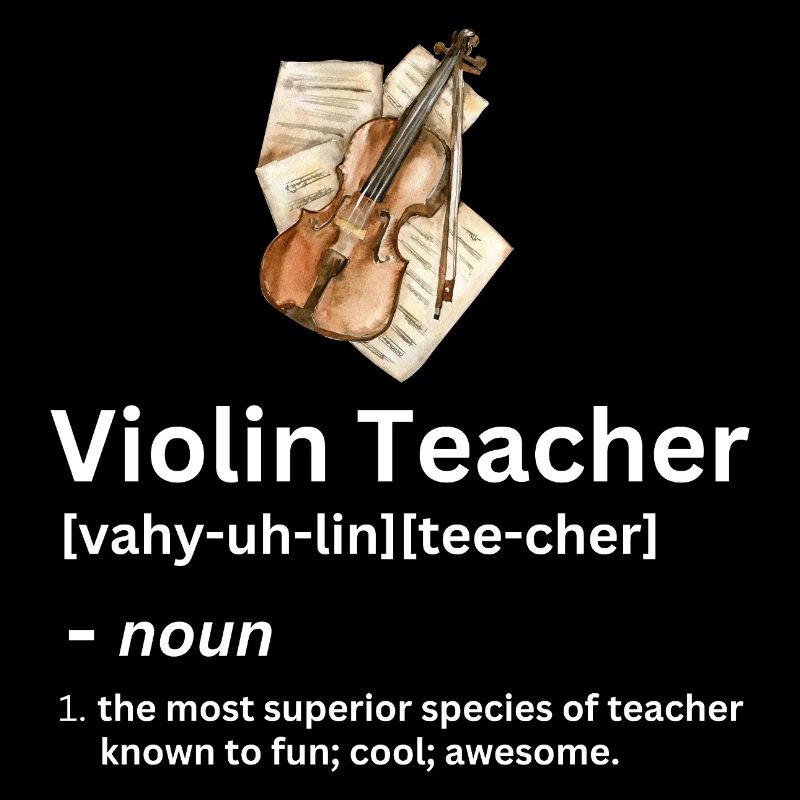 Définition du nom drôle pour professeur de violon