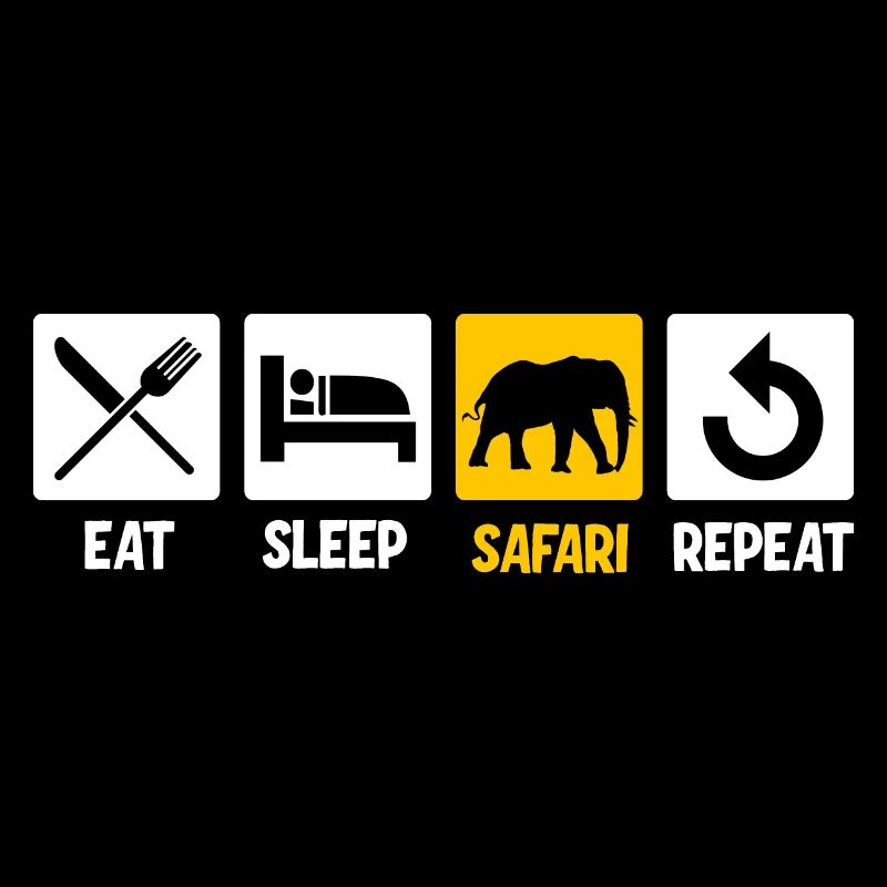 Manger dormir Safari Répéter