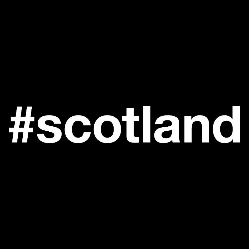 SCOTLAND Schottland Hashtag