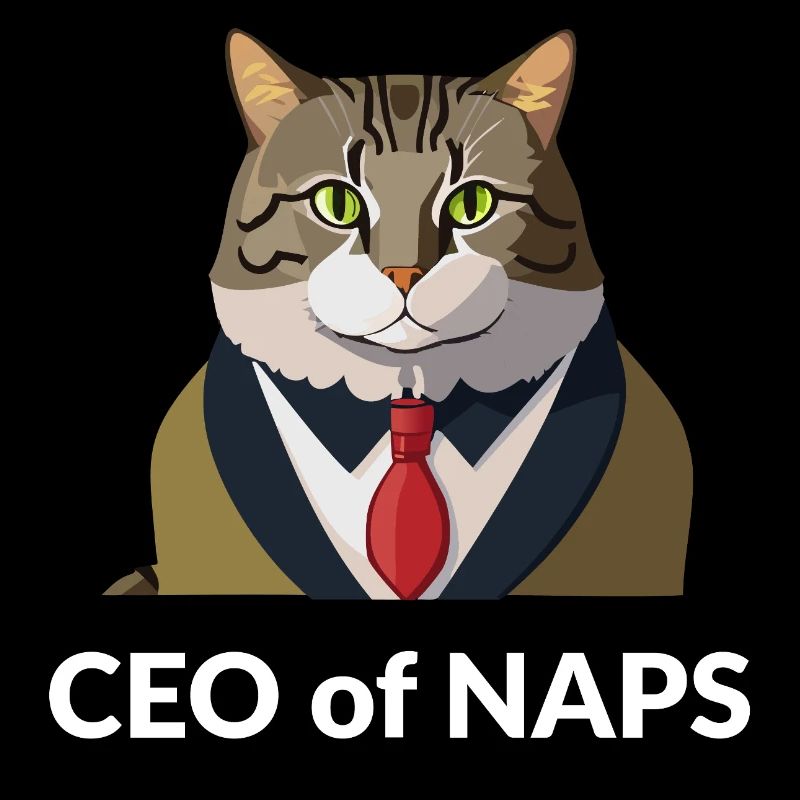 Homme d’affaires chat avec cravate
