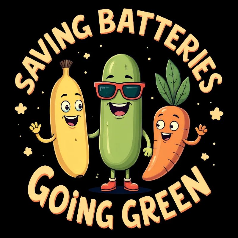 Save batteries Become environmentally friendly Cheeky Fr