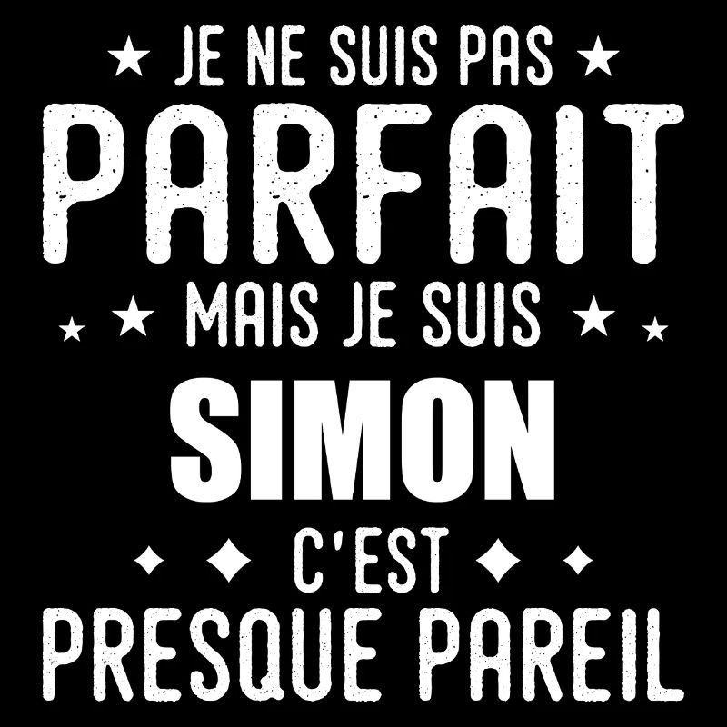 Simon: authentisch, unvollkommen, oben, perfekt