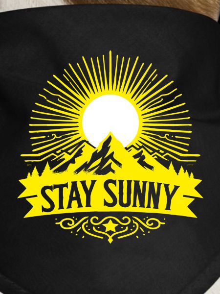 Stay sunny - white Sun