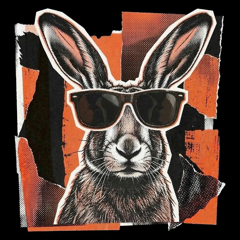 Bunny Rabbit Vintage Sunglasses