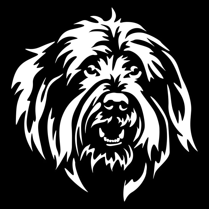 Sheep Poodle Head "Black Edition"