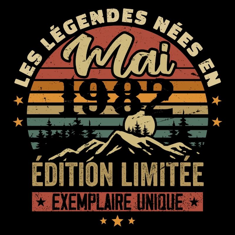 Legends Born in May 1982 Vintage 1982 Gift