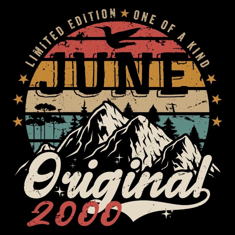 Juni 2000 Geburtstag Juni 2000 Geschenk Juni 2000