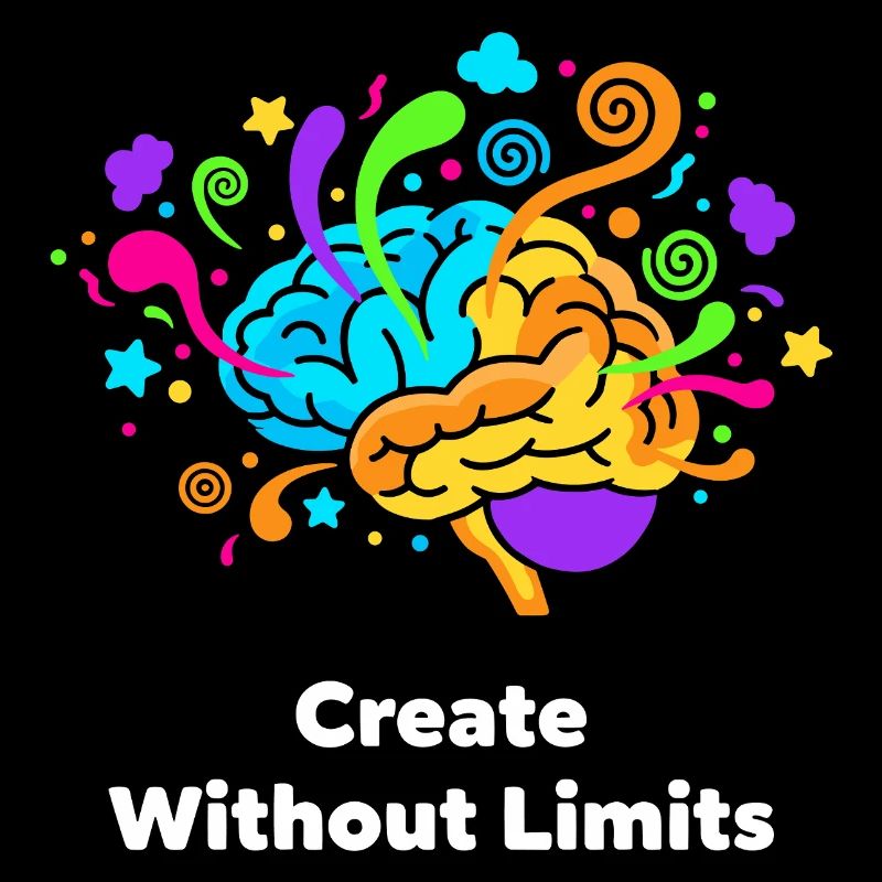 Creative brain art without limits