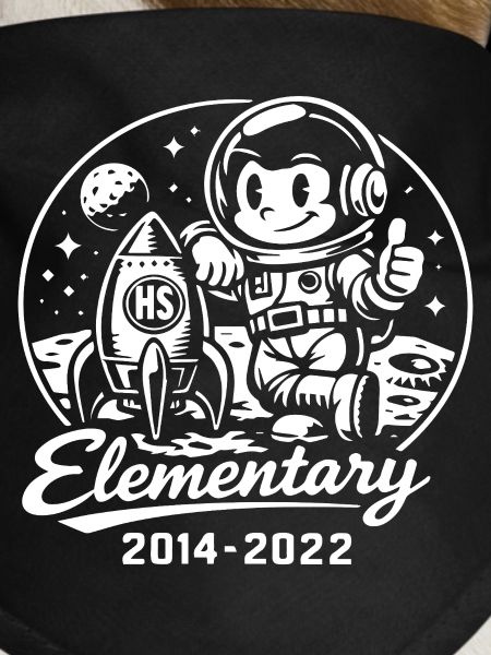 Bébé astronaute et fusée