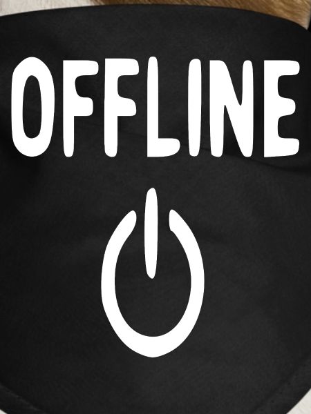 Offline Power Icon Pattern