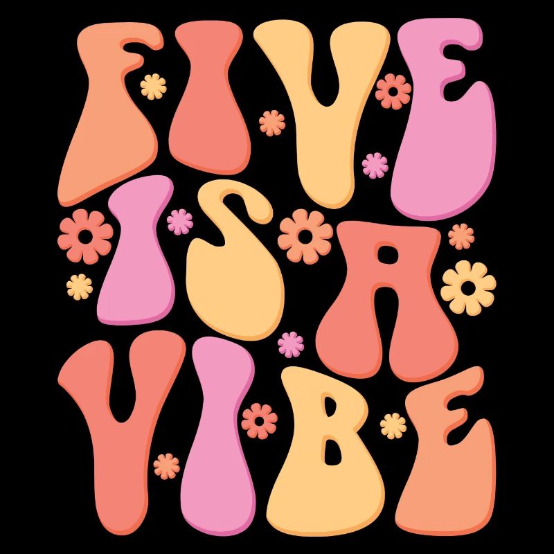 Five Is A Vibe, 5 ans, enfants de 5e anniversaire