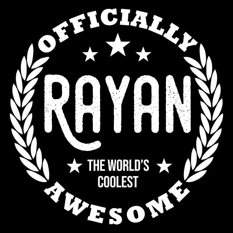 RAYAN personalized first name