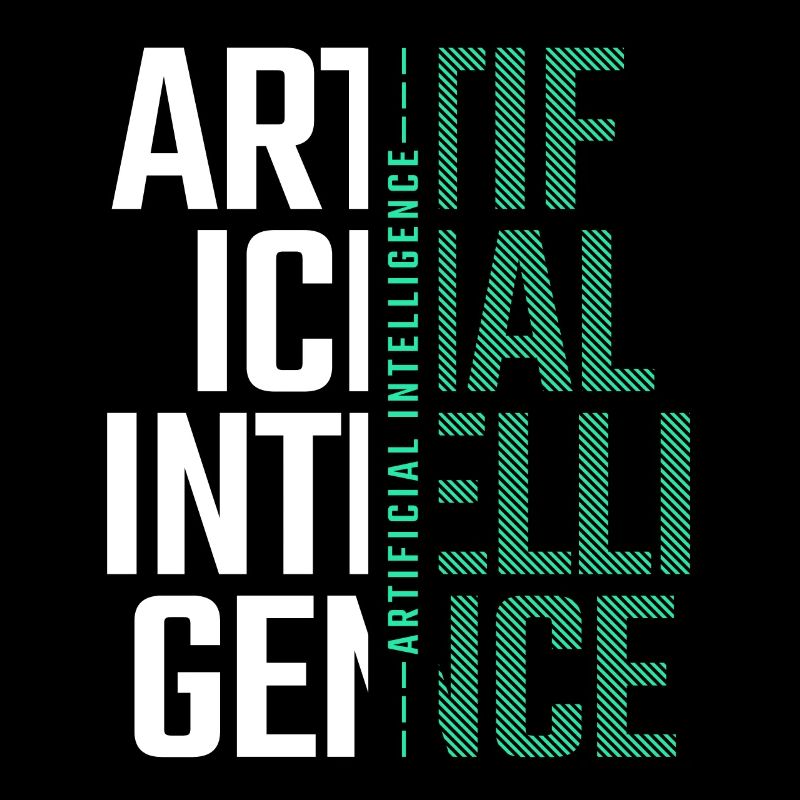 AI Artificial Intelligence Futuristic Nerd Gift
