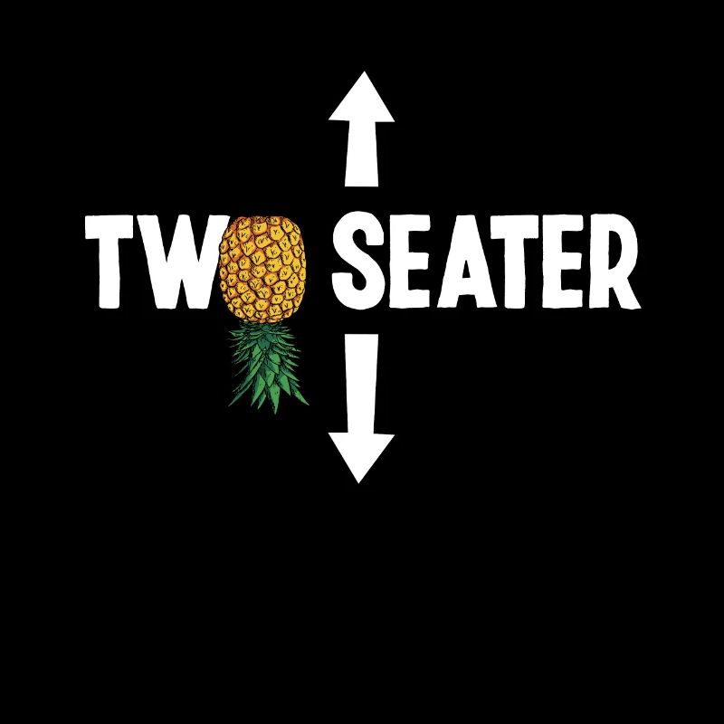 Upside Down Pineapple Swinger Two Seater