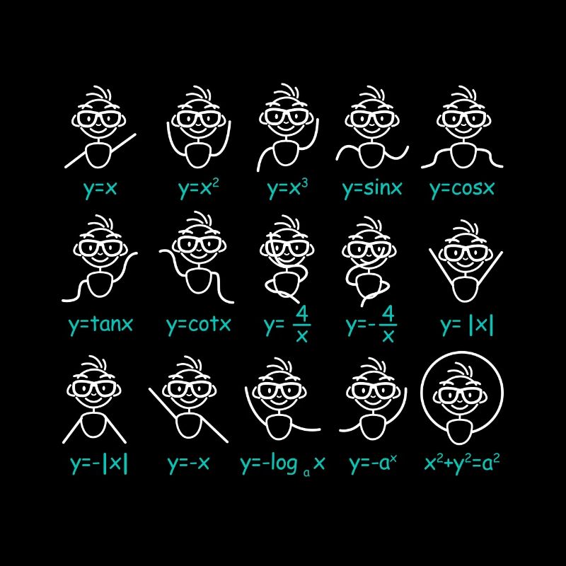 Math math teacher equation graph dance