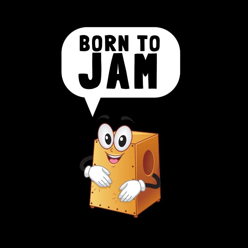 Cajon Box Drum Instrument Peruvian Cajon